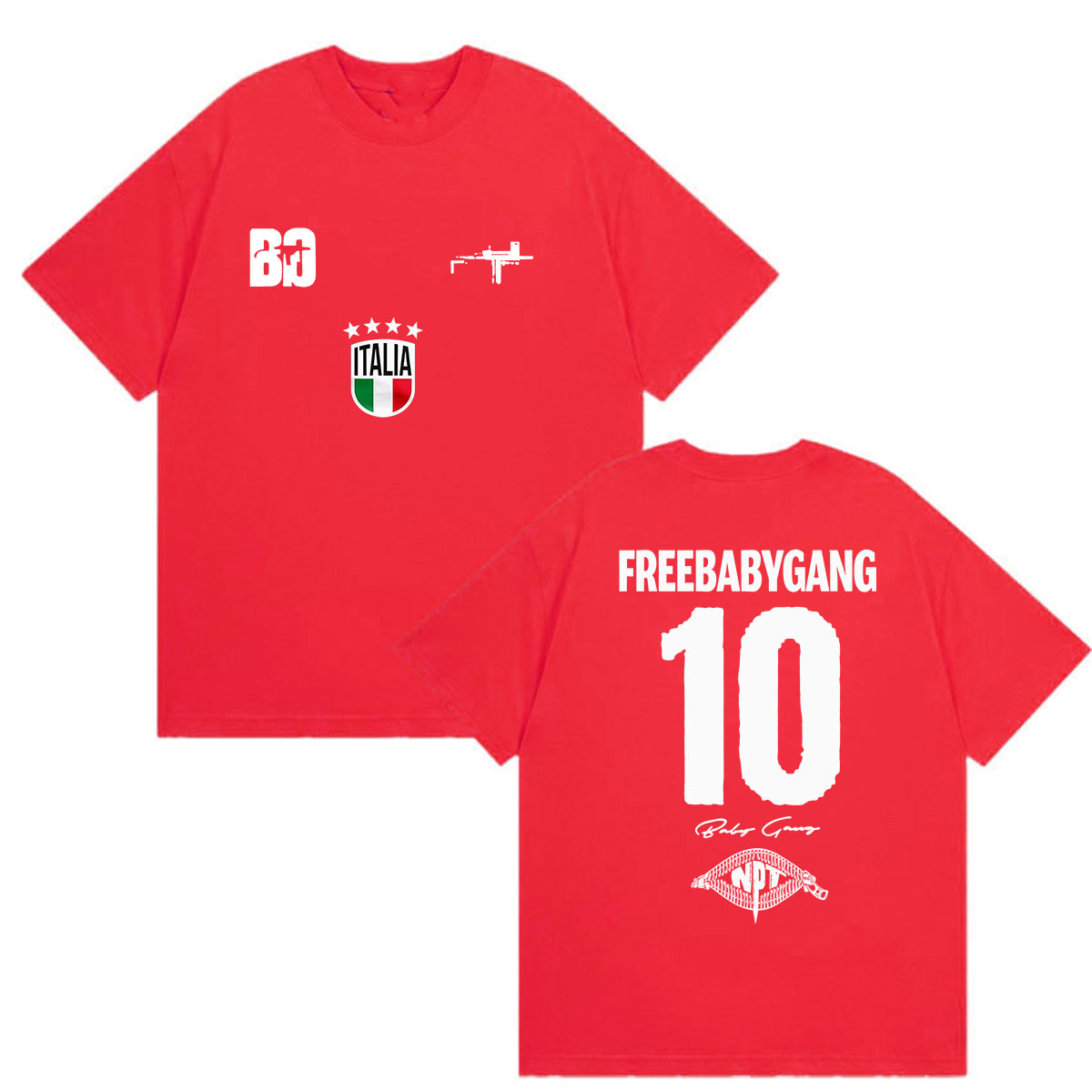 Rapper Baby Gang Tour 2026 Gra - Y2K Graphic Baby Tee Crop recensie en prijs
