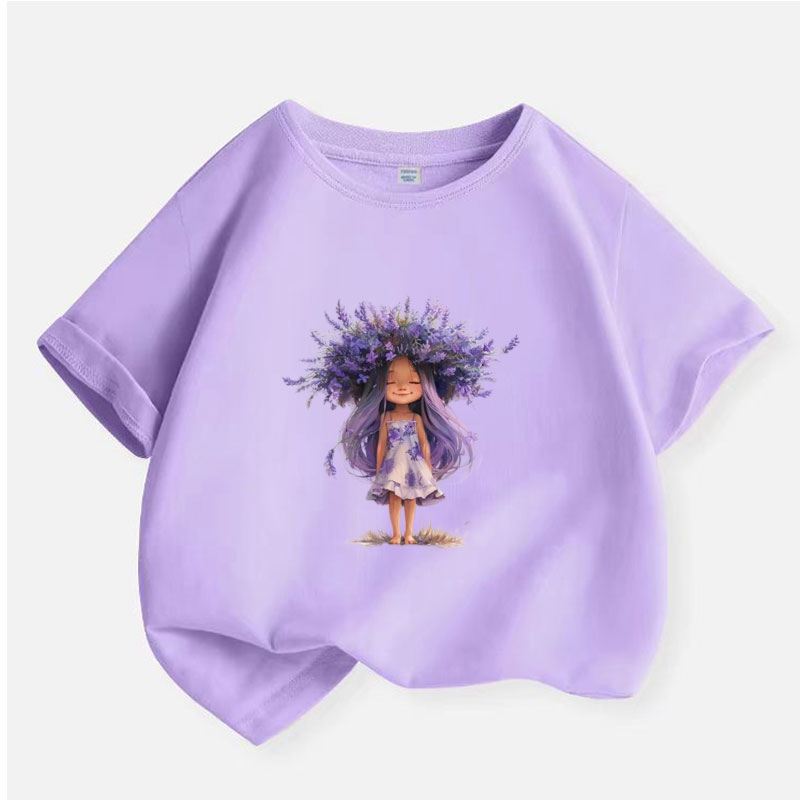 Nieuwe Y2K Tops Lavendel meisj - Y2K Graphic Baby Tee Crop recensie en prijs
