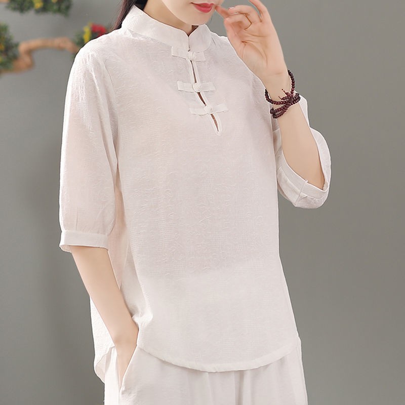 Pullover blouse met ronde hals - Blouses recensie en prijs