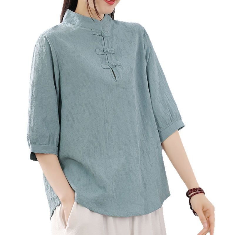 Pullover blouse met ronde hals - Blouses recensie en prijs